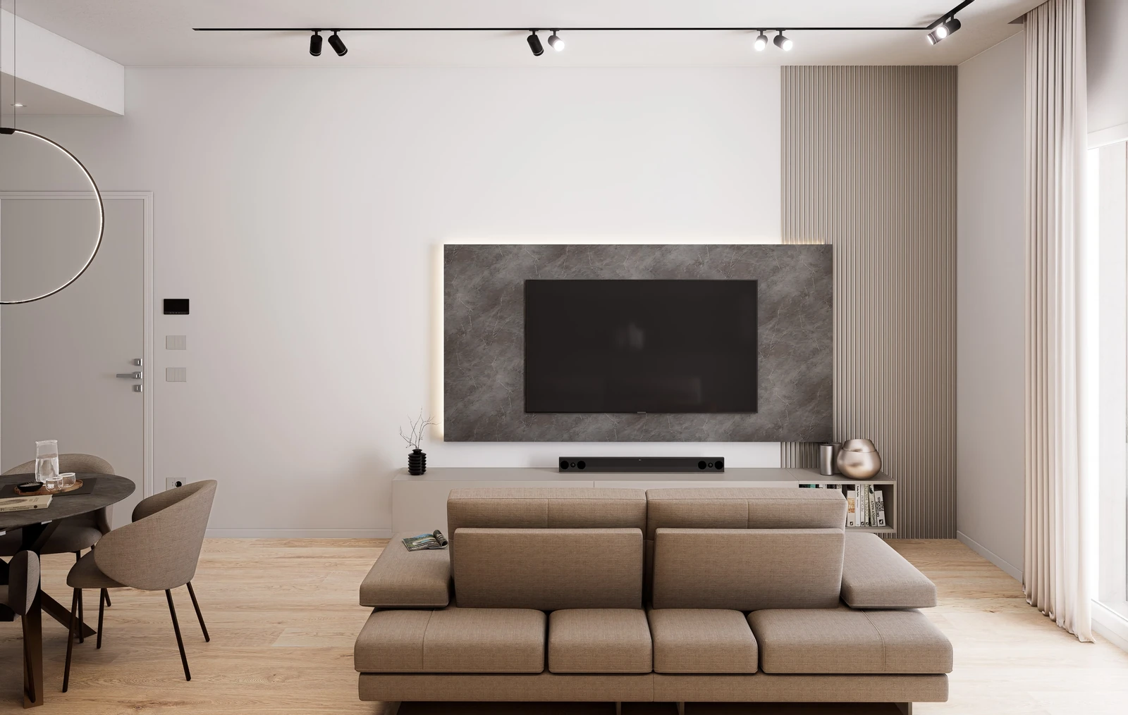 Render degli interni, Appartamento 2, foto 3