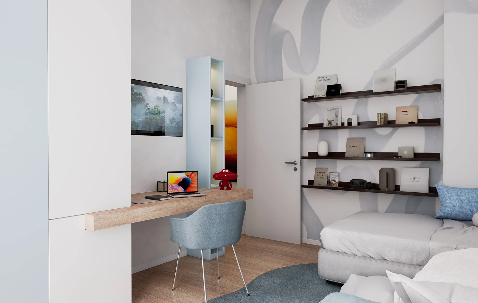 Render degli interni, Appartamento 4, foto 6