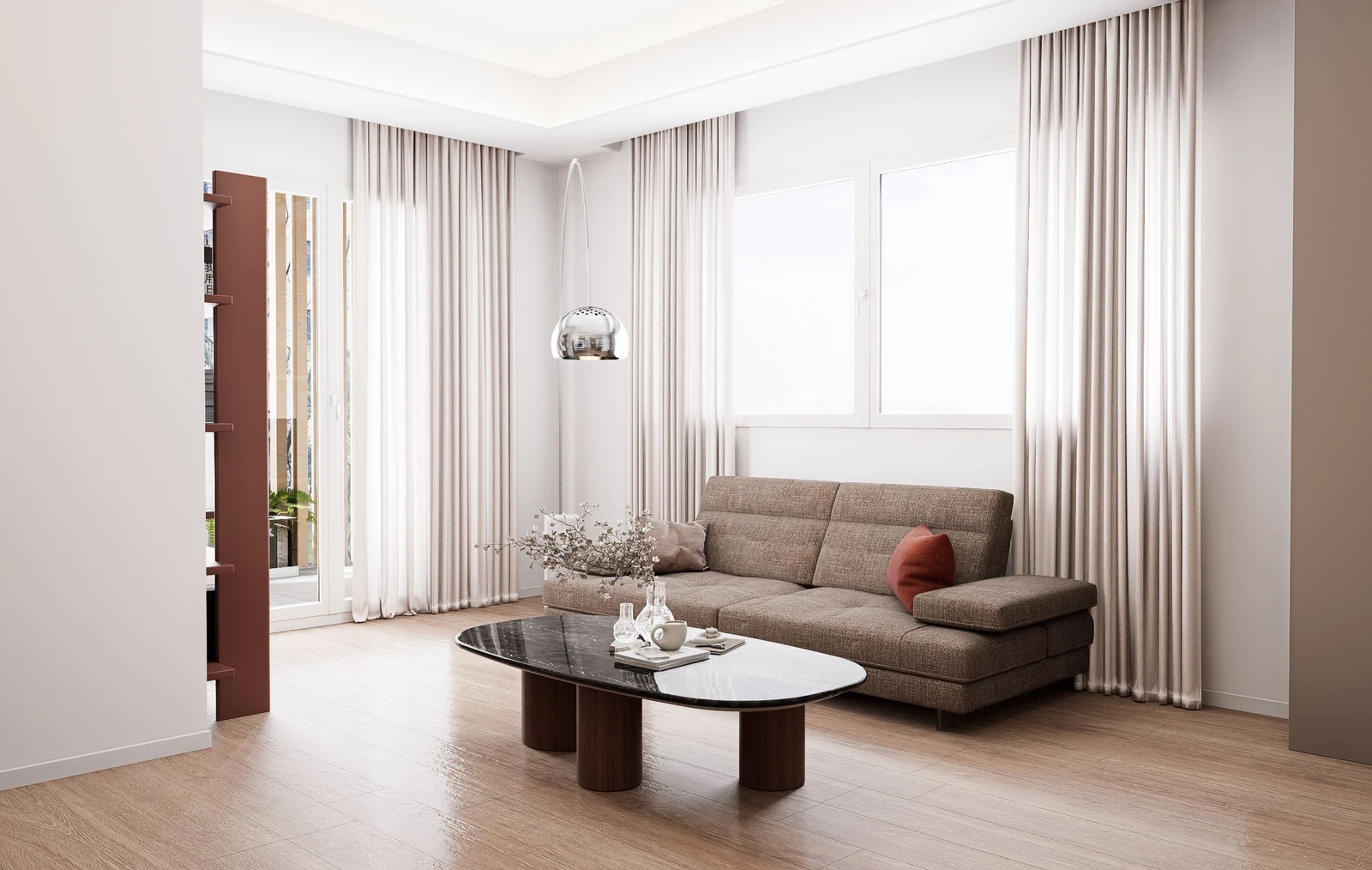 Render degli interni, Appartamento 3, foto 2
