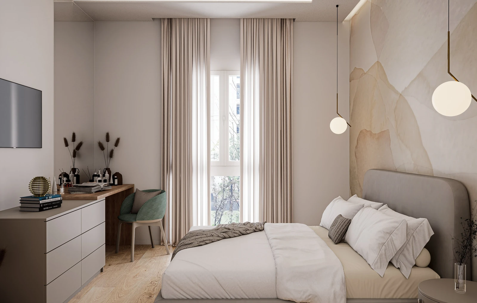 Render degli interni, Appartamento 2, foto 12