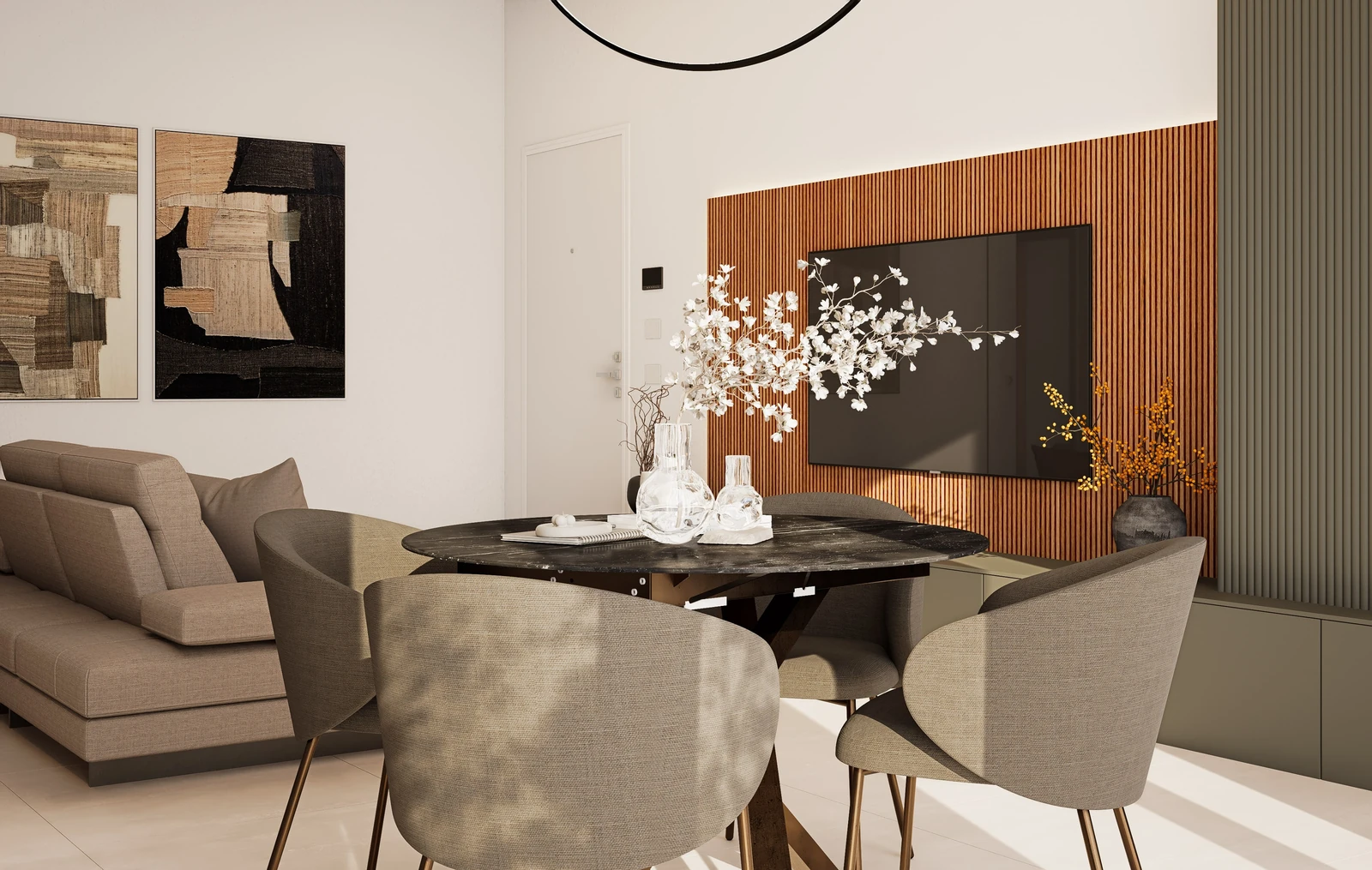 Render degli interni, Appartamento 1, foto 2
