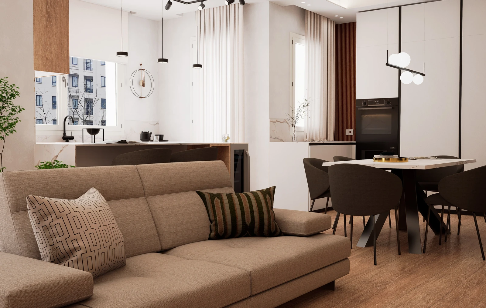 Render degli interni, Appartamento 4, foto 3