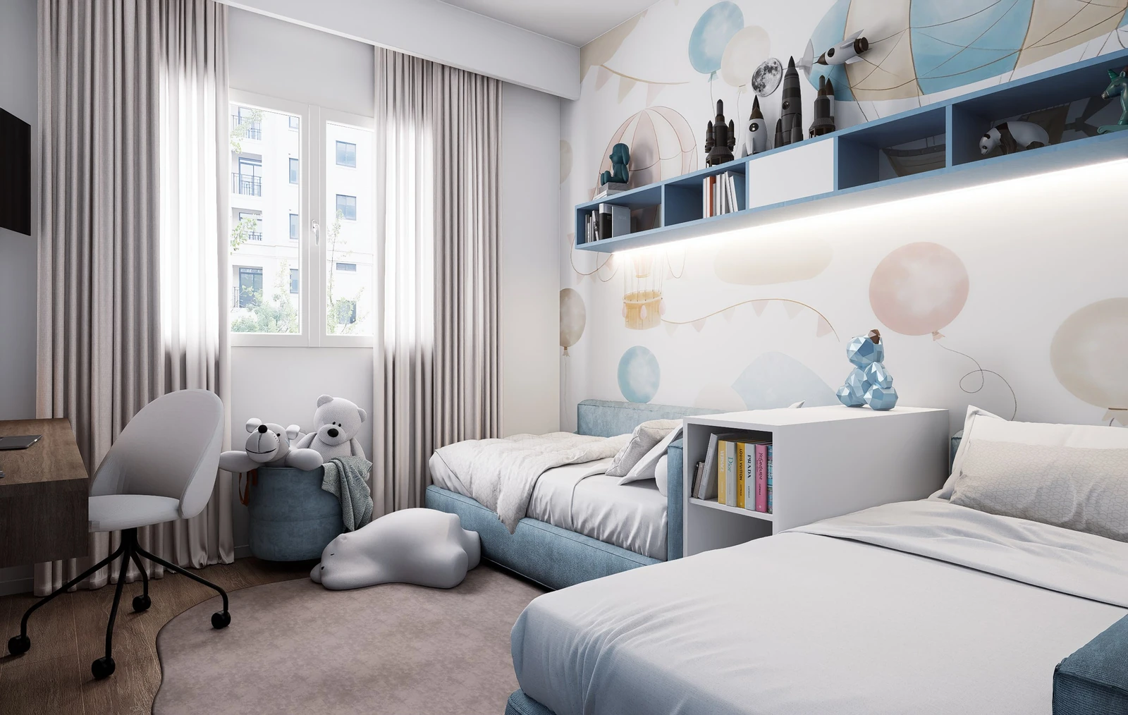 Render degli interni, Appartamento 3, foto 8