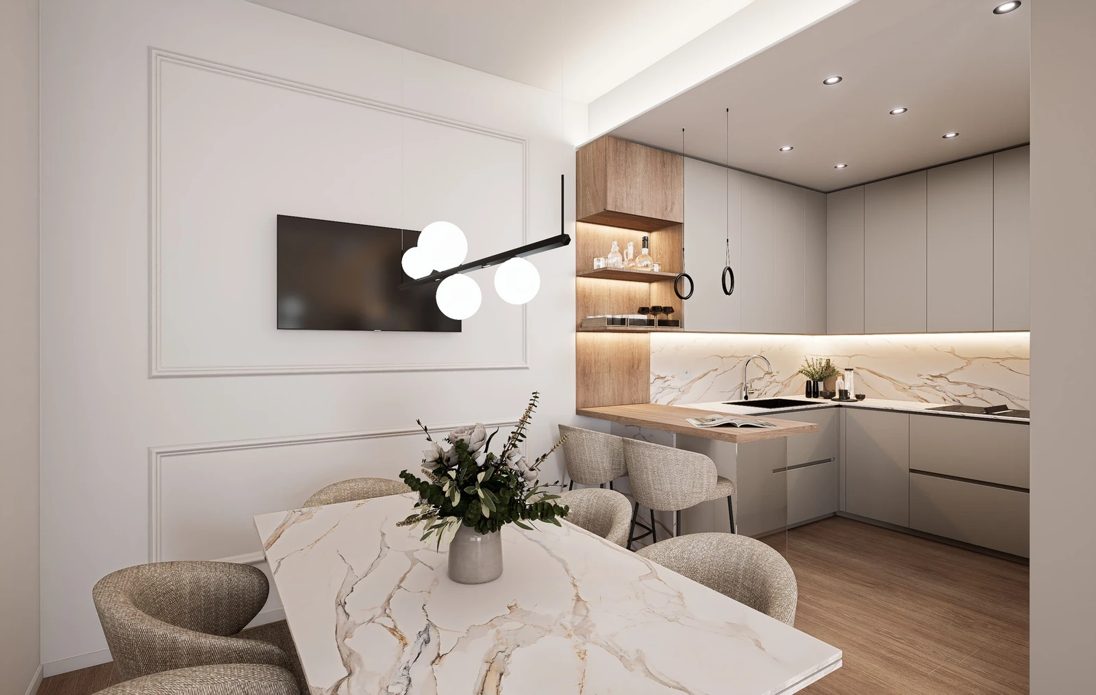 Render degli interni, Appartamento 3, foto 5